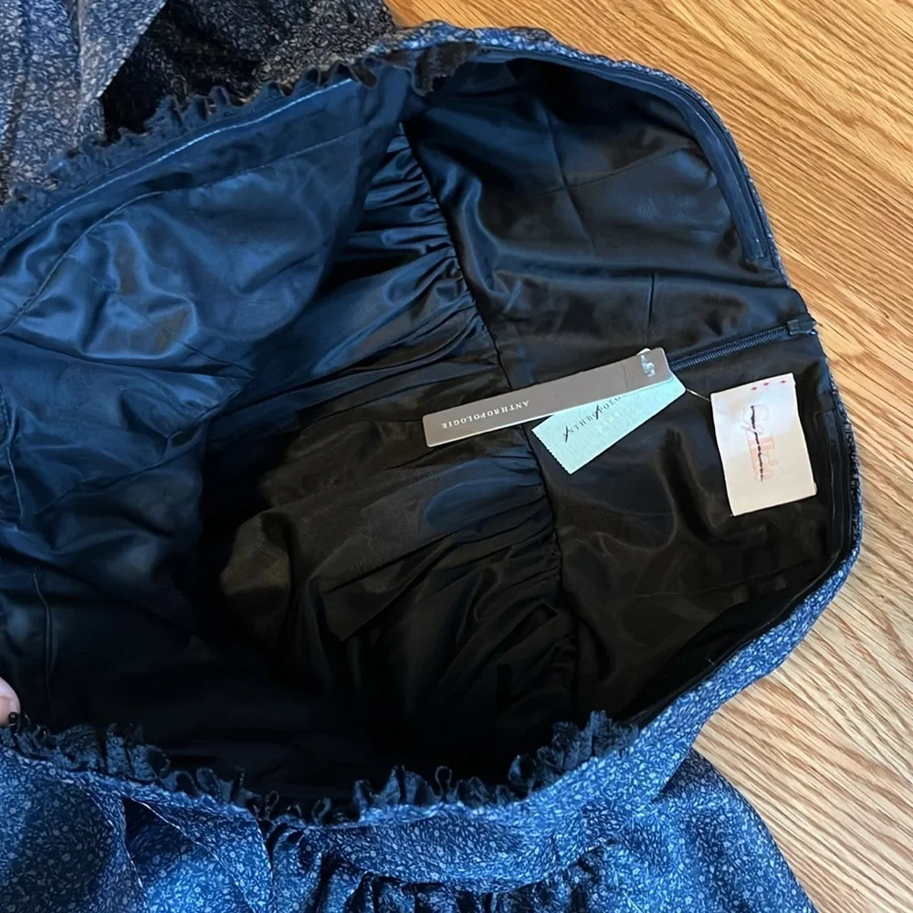 Anthropologie Selkie Seamed Tulle Mini Dress Size 16W NWT - Picture 12 of 17